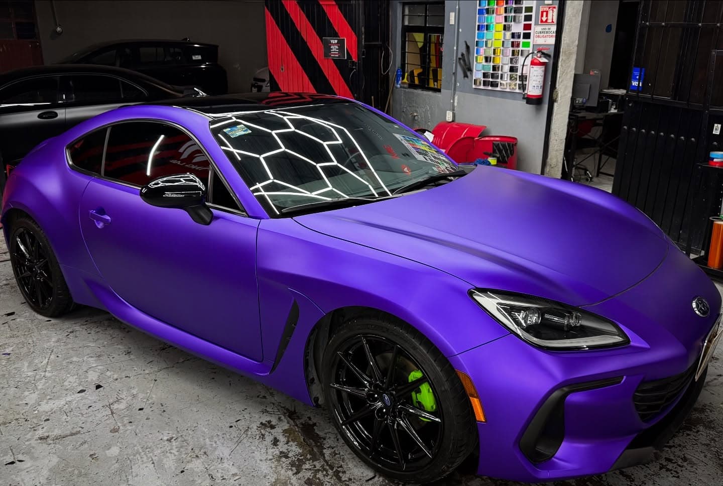 Custom car wrap installed in Montclair CA — Prime Surface Studio