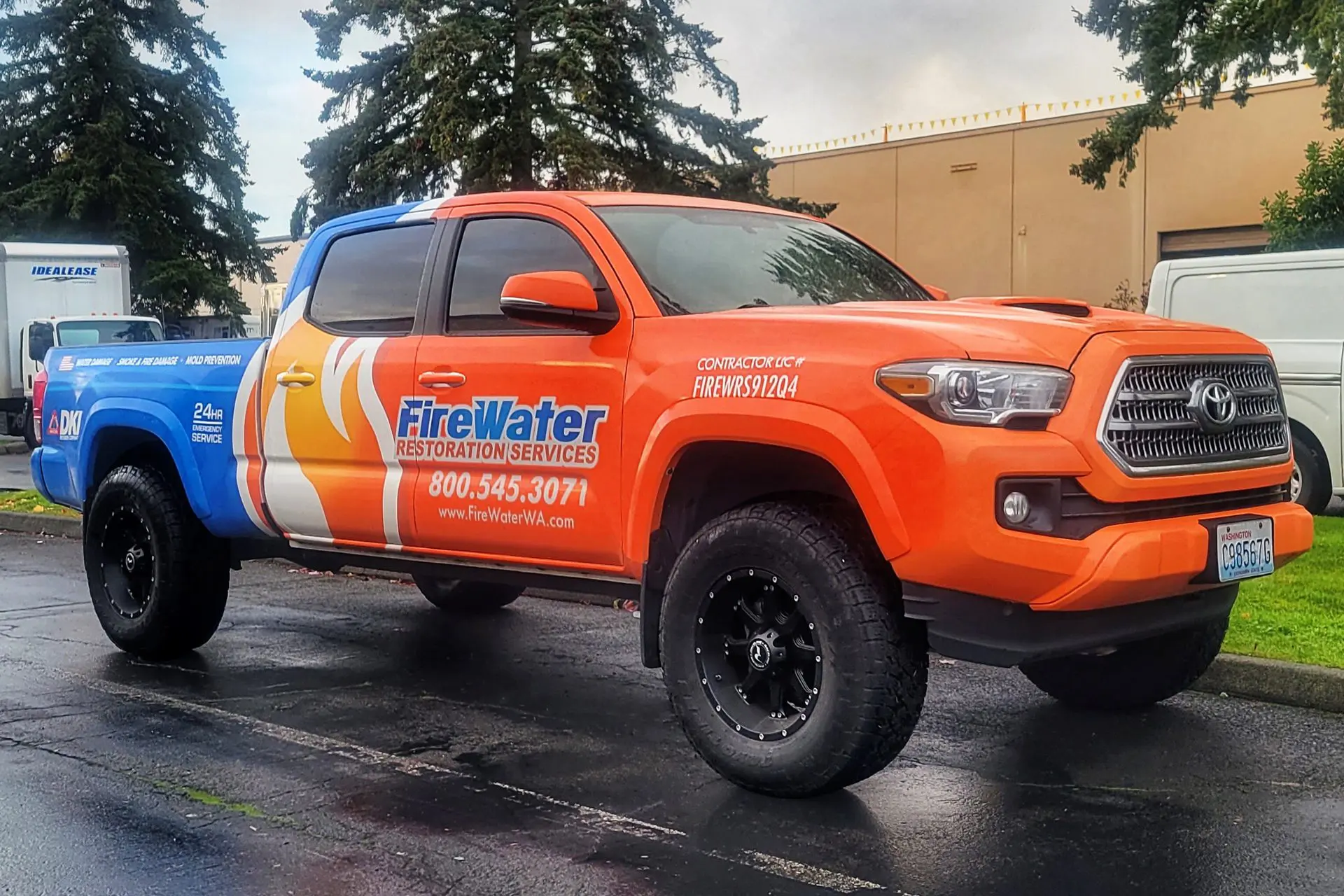 Business vehicle wrap Rancho Cucamonga
