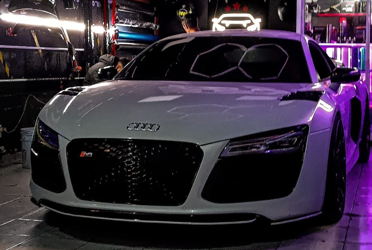 Concierge luxury car wrap installation Montclair CA